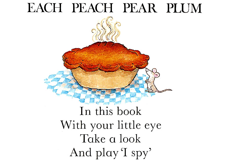 Each Peach Pear Plum (02),绘本,绘本故事,绘本阅读,故事书,童书,图画书,课外阅读